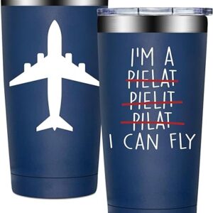 20oz I Can Fly Pilot Tumbler Cup