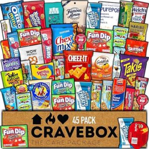 CRAVEBOX Snacks Box Variety Pack