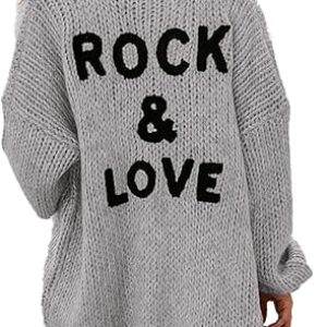 Women's Long Sleeve Rock & Love Cardigan