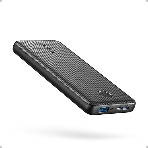 Anker Power Bank (PowerCore 10K), Compact Travel-Ready 10,000mAh Battery Pack
