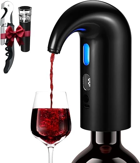 Electric Wine Aerator, Decanter & Dispenser