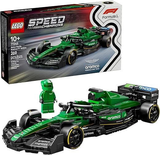 LEGO Aston Martin Aramco F1 AMR24 Race Car