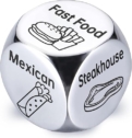 Valentines Day Gifts: Steel Food Decision Dice